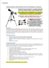 Telescopio celestron lcm usato  Bareggio