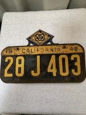 Vintage 1942 california for sale  San Jose