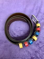 Cintura marrone fantasia usato  Comiso
