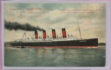 Vintage cunard mauretania for sale  La Jolla