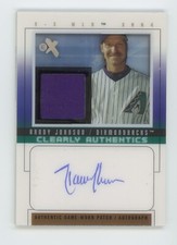 2004 Fleer E-X Randy Johnson Patch Auto /51 Jogo Claramente Autêntico Usado #CAS-RJ comprar usado  Enviando para Brazil
