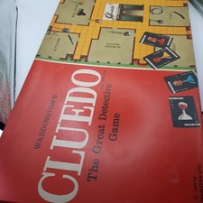 Vintage cluedo board for sale  LEIGH-ON-SEA