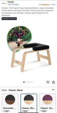 Cadeira FeetUp Feet Up Yoga Inversão Treinador Suporte de Cabeça Acolchoada Preta comprar usado  Enviando para Brazil