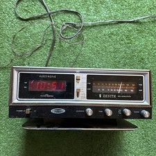 Antigo Zenith K472W Círculo de Som AM/FM Relógio Eletrônico Rádio Despertador Funcionando, usado comprar usado Antigo Zenith K472W Círculo de Som AM/FM Relógio Eletrônico Rádio Despertador Funcionando, usado comprar usado  Enviando para Brazil
