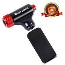 WEST BIKING Mini Bicicleta Tubo de Pneu Bomba de Bicicleta Ar Rápido Bomba de Bola Infladora de CO2 Vermelha comprar usado  Enviando para Brazil