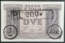 Banconota lire impero usato  Viareggio