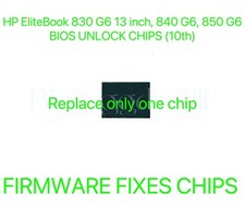 HP EliteBook 830 G6 13 pulgadas, 840 G6 14 pulgadas, 850 G6 15 pulgadas, CHIP BIOS sin contraseña segunda mano  Embacar hacia Mexico