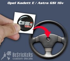 1 Stemma logo volante horn Opel Kadett E + Astra GSI 16v restauro comprar usado  Enviando para Brazil