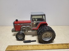 Brinquedo Ertl Massey Ferguson 2805 trator cabine 1/20 dupla WF, usado comprar usado  Enviando para Brazil