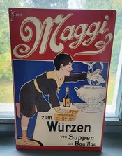 Blechschild reklameschild magg gebraucht kaufen  München