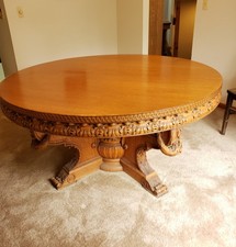 Vintage oak round for sale  Warwick