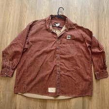 Bulwark Ropa Protectora Para Hombre XXL-LN Camisa de Trabajo Pesada a Cuadros con Botones Leer segunda mano  Embacar hacia Mexico