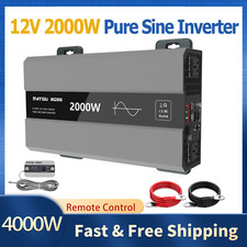 12v 4000w pure for sale  BIRMINGHAM