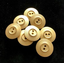 Ringed gold buttons for sale  FLINT
