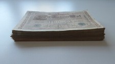 Reichsbanknoten lot 110 gebraucht kaufen  Hünfelden