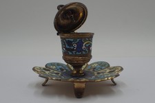 Bougeoir ancien cloisonné d'occasion  Sisteron
