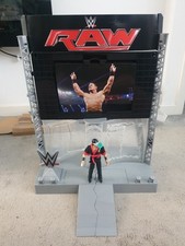 Wwe mattel raw for sale  ROMFORD