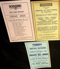 crosville timetables for sale  WALSALL