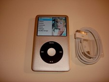 Apple iPOD CLASSIC 7ª GERAÇÃO.  CUStOM PRATA 120GB... BATERIA NOVA..., usado comprar usado  Enviando para Brazil