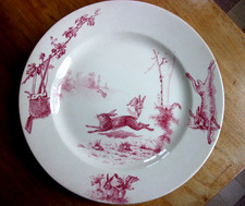 Chasse assiettes faience d'occasion Chasse assiettes faience d'occasion  Céret