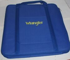 Cadeira de viagem Wrangler azul escuro e amarelo assento de estádio estojo de transporte bom acolchoado LG, usado comprar usado  Enviando para Brazil