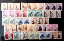 Timbres préoblitérés. instr d'occasion  Saulx