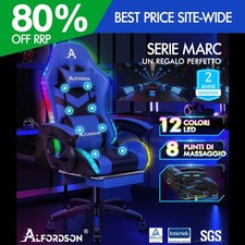 Alfordson sedia gaming usato  Zibido San Giacomo