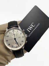 Iwc portoghese chronograph usato  Catania