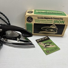 travel f49 ge vintage iron for sale  Amsterdam
