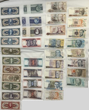 Conjunto Brasil 35 peças All Different XF AU UNC cruzeiros cruzados reais comprar usado  Enviando para Brazil