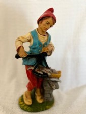 Statua presepe pescatore usato  Tramonti