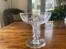 Cut glass champagne for sale  DUNMOW
