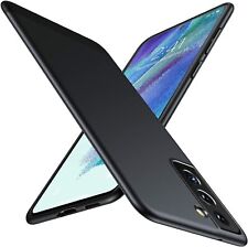 Hülle für Samsung Galaxy S21 FE 5G Schwarz Matt Silikon Schutz Handyhülle Tasche comprar usado  Enviando para Brazil