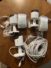3 Swann NHD-887MSFB com fio PIR 4K Ultra HD câmera de segurança bala e holofote comprar usado  Enviando para Brazil