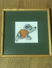 Stickbild maus rahmen gebraucht kaufen  Winsen