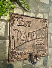 Hot bath sign for sale  Wellsboro