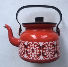 Vintage scandinavian enamel for sale  EXETER