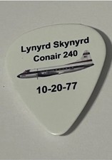 Escolha de guitarra Lynyrd Skynyrd avião histórico acidente com fio do avião PROVA!!! comprar usado  Enviando para Brazil