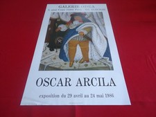 Affiche peintre oscar d'occasion  Évreux