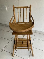 Chaise haute bois d'occasion  Sainte-Colombe