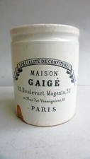 Ancien pot confiture d'occasion  Bassillac
