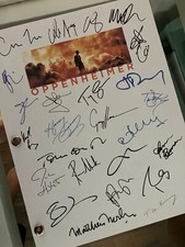 Oppenheimer signed film for sale  Huntington Beach