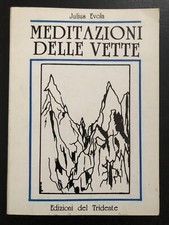 Julius evola meditazioni usato  Genova