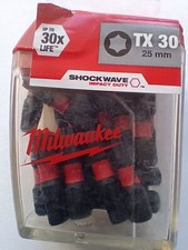 Milwaukee tx30 25mm for sale  LONDON