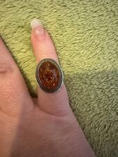 Sterling silver amber for sale  SOUTHAMPTON