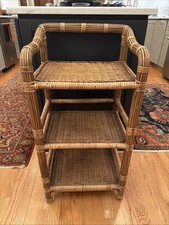 Vintage wicker rattan for sale  Raleigh