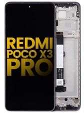 Tela LCD Original Com Moldura Para Xiaomi Redmi Poco X3 X3 Pro (Preto Fantasma) comprar usado  Enviando para Brazil