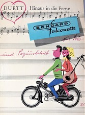 Werbeanzeige din zündapp gebraucht kaufen  Stallwang