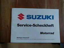 Suzuki service scheckheft gebraucht kaufen  Schönebeck (Elbe)