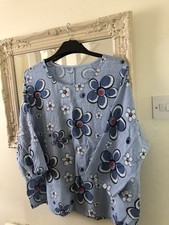 Ladies lagenlook blue for sale  CHELMSFORD